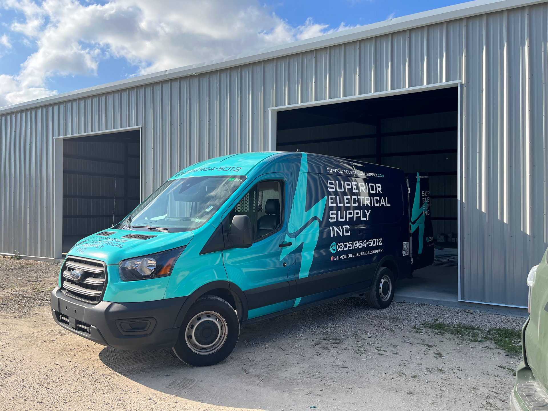 Superior Electrical Supply delivering agricultural electrical supplies to farms in Miami Florida commercial farming industrial electrical contractor South Florida